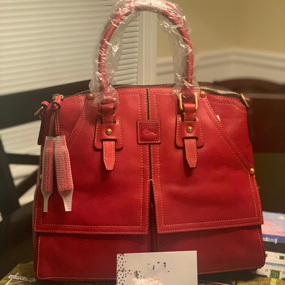 NWT Dooney & Bourke Florentine Clayton Satchel